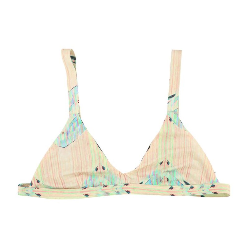 Tavik Womens Abstract Print Bikini Swim Top, NWT